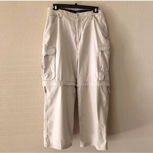 OTB Cargo Convertible pantZip Off Baggy Streetwear Cargo Loose Pants Shorts JNCO